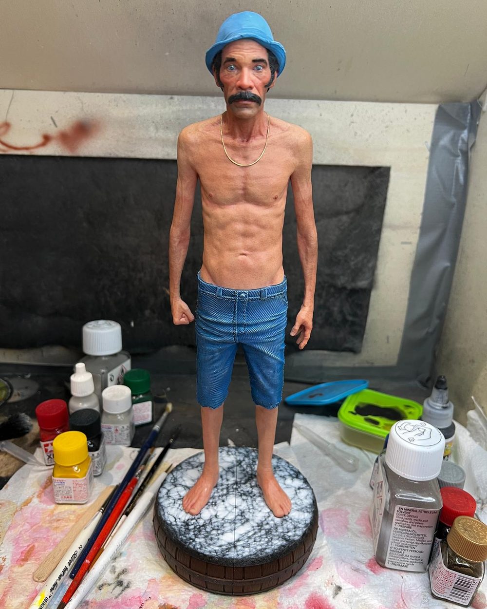 Collector figure, finished